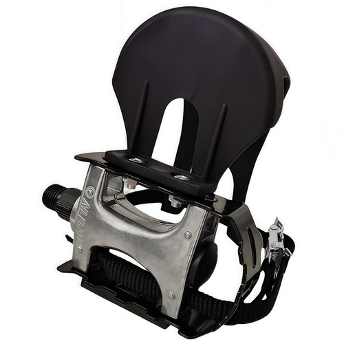 YBEKI Pro-Grade Spin Bike Pedals with Toe Clips & 4D Adjustable Straps - 9/16... - Picture 4 of 7