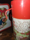 Strawberry Shortcake Metal Lunchbox and Thermos Vintage 1970s Red Collectible — photo 4