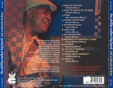 PHILLIP WALKER LIVE AT BISCUITS & BLUES NEW CD