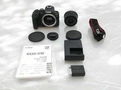 Canon EOS R10 APS-C Mirrorless RF-S18-45 IS STM Lens Kit Excellent Used Japan