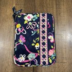 Vera Bradley Ribbons 2 Sided Zip E-reader Kindle Tablet Padded Sleeve Floral EUC