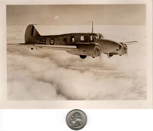 WW2 WWII RAF British Royal Air Force Military Press Photo Airspeed Oxford Plane