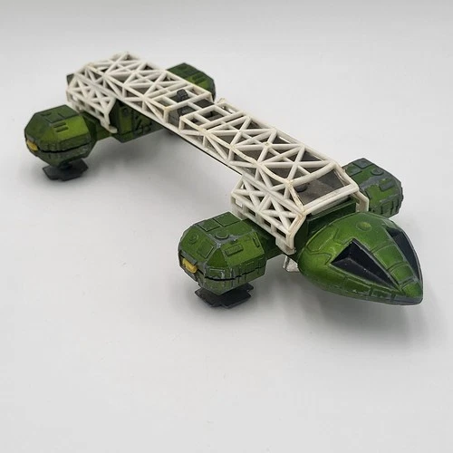 Vintage 1970's DINKY TOYS Space 1999 Eagle Freighter Green Loose Diecast