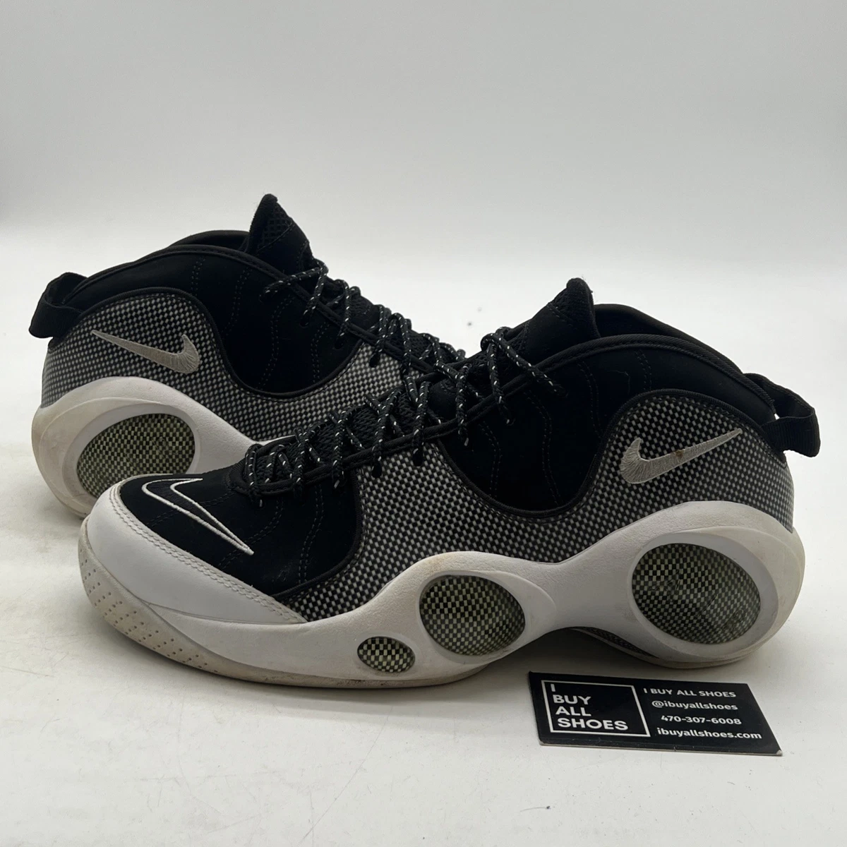 Nike Air Zoom Flight 95 Premium 2008 Black White for Sale