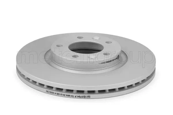2x Disque de frein ventilé 23-0794C METELLI pour PEUGEOT OPEL CITROËN - Photo 2/4