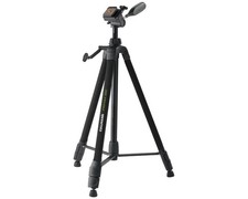 CULLMANN 51381 Primax 380 Dreibein Stativ, Schwarz, Höhe offen bis 1590 mm