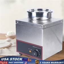 Electric Sauce Hot Fudge Warmer Caramel Cheese Chocolate Melting Machine 110V