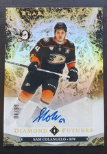 2024-25 Black Diamond Sam Colangelo Diamond Futures RC Auto 8/99 #BDF-SC Ducks