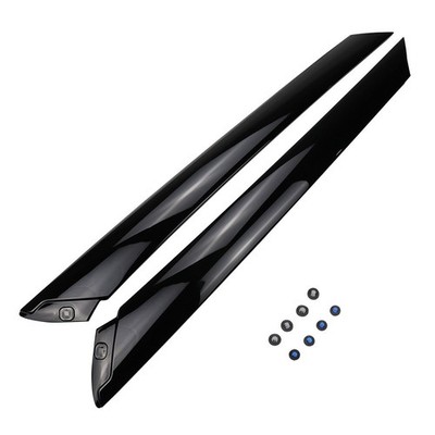 Direct Fit A-Säule Windschutzscheibenverkleidung Paar Glanz Schwarz für Kia So