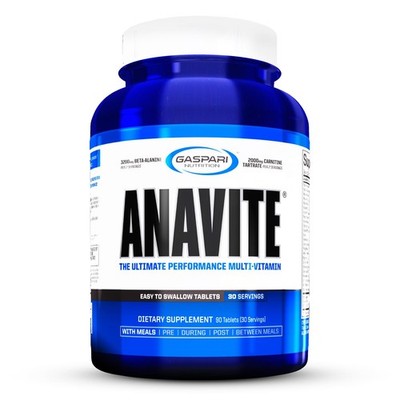 Gaspari Nutrition Anavite - Sports Multi-Vitamin with Amino Acids, Beta-Alanine