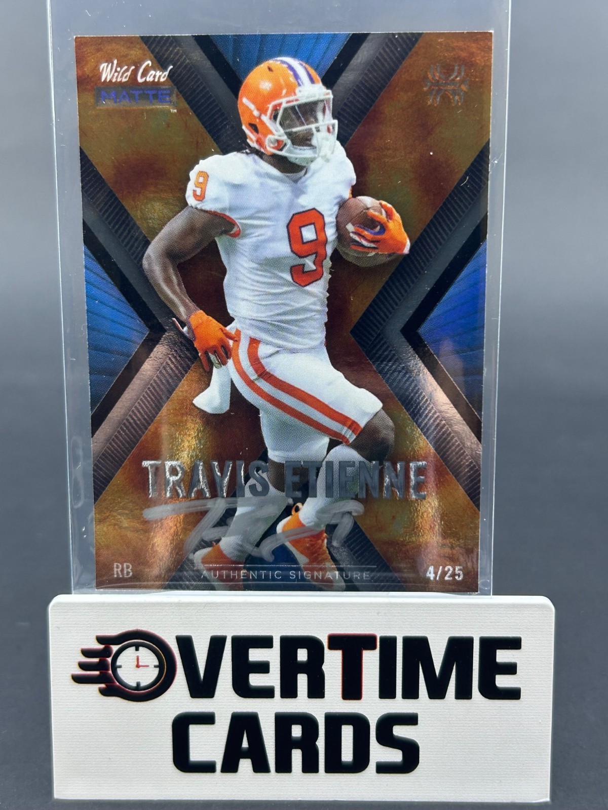 2021 Wild Card Travis Etienne #MXP-4 #'d /25