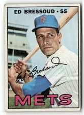 1967 Topps - Ed Bressoud #121 New York Mets FR-GD