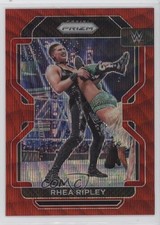 2022 Panini Prizm WWE Ruby Wave Prizm Rhea Ripley #136 0v9