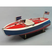 Dumas Products Inc. 24 16' Chris-Craft Painted Racer Boat Kit DUM1263 Wooden