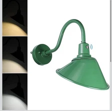 LEONLITE 11 Inch 3CCT Gooseneck Barn Light Fixture, 120-277V 21W 3300lm, Dusk...