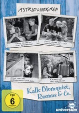 Astrid Lindgren - Kalle Blomquist, Rasmus & Co. (original schwarz-weiß Fil (DVD)