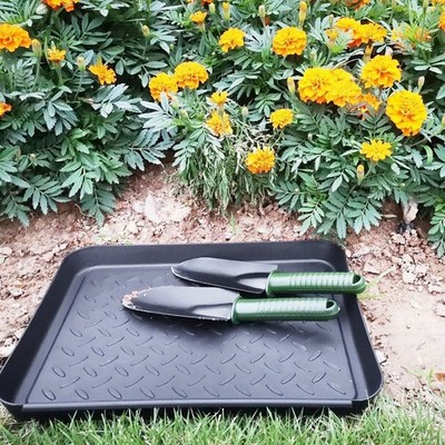 Shoe Tray Durable Plastic Space Saving 3 Interlocking Design Wide Application