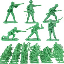 80PCS Army Men Action Figures, Plastic Army Men Toy Soldiers Men Soldier Playset