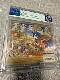 PSA 9.6 Sonic Adventure NFR Not For Resale Dreamcast Sealed A+ Rare