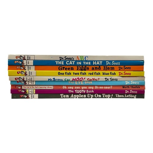 Lot Of 9 Dr. Suess Vintage Hard Cover Books ~ Excellent Condition - Foto 2 di 17