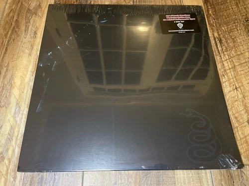 Metallica 2008 Black Album 2LP Vinyl Remaster Bernie Grundman Sealed