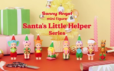 100% Authentic SONNY ANGEL Christmas Santa's Little Helper Series Blind Box