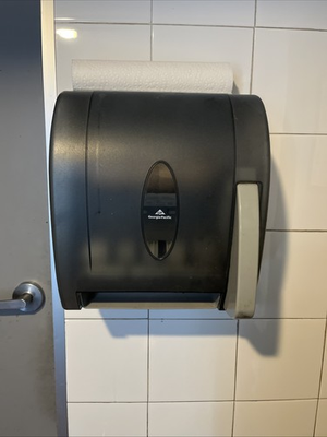 #ad Georgia Pacific tissue dispenser designed Tissue Dispenser Used $30.00