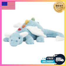 premium Jellycat Sky Dragon Plush Toy 50cm Large Size Brand New with Tags