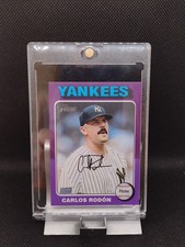 2024 Topps Heritage Mini - Carlos Rodón #261 Purple Border /15 SSP