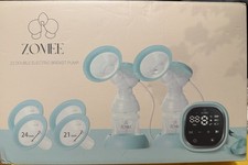 Zomee Z2 Double Electric Breast Pump New Hands Free Portable