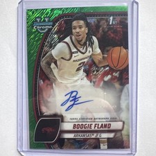 2025 Bowman U Chrome - Chrome Prospect Auto Boogie Fland #11 Green Shimmer