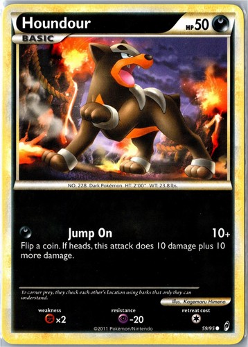 Houndour 59/95 Call of Legends Common