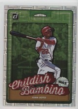 2019 Panini Donruss Nicknames Vector Juan Soto #N5 1m1f