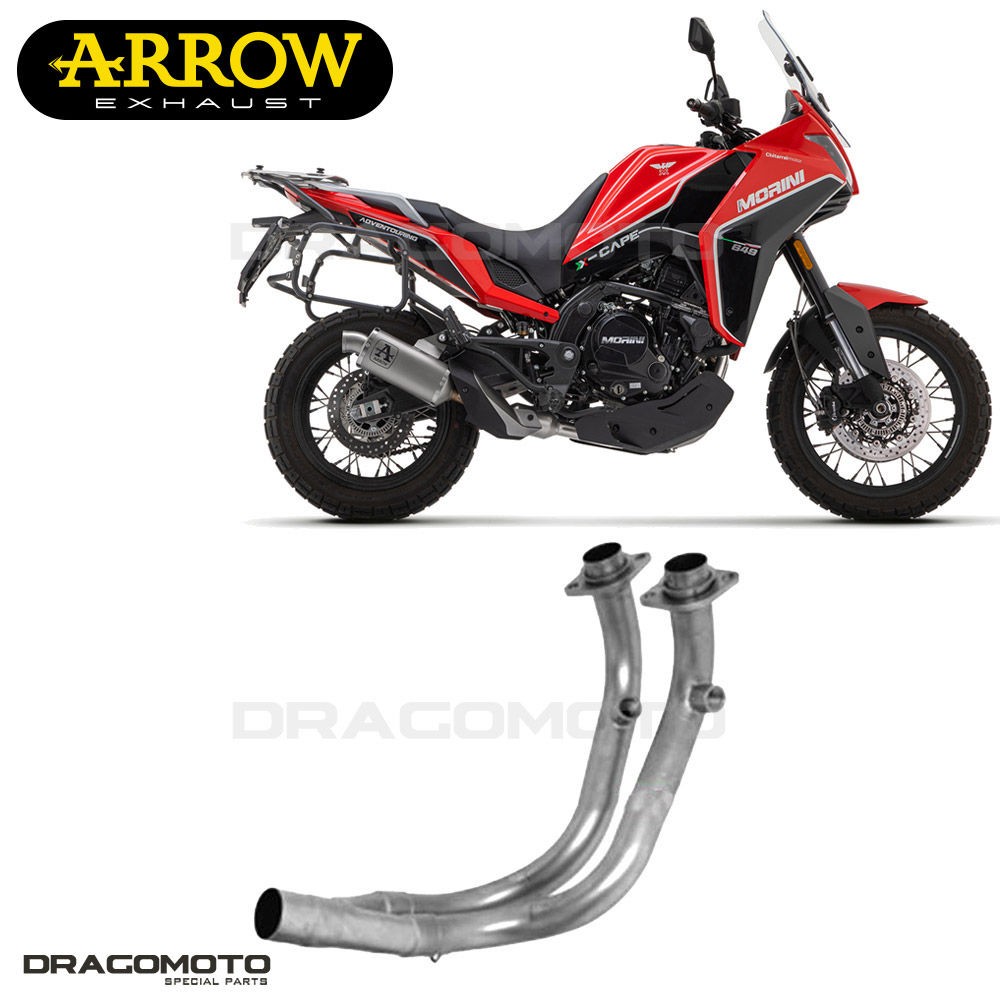 Collecteur Arrow RC Moto Morini X-Cape 650 échappement racing en acier premium 2022-2023