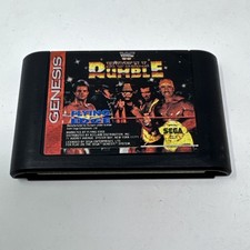 WWF Royal Rumble (Sega Genesis, 1993) Authentic, Clean, Tested