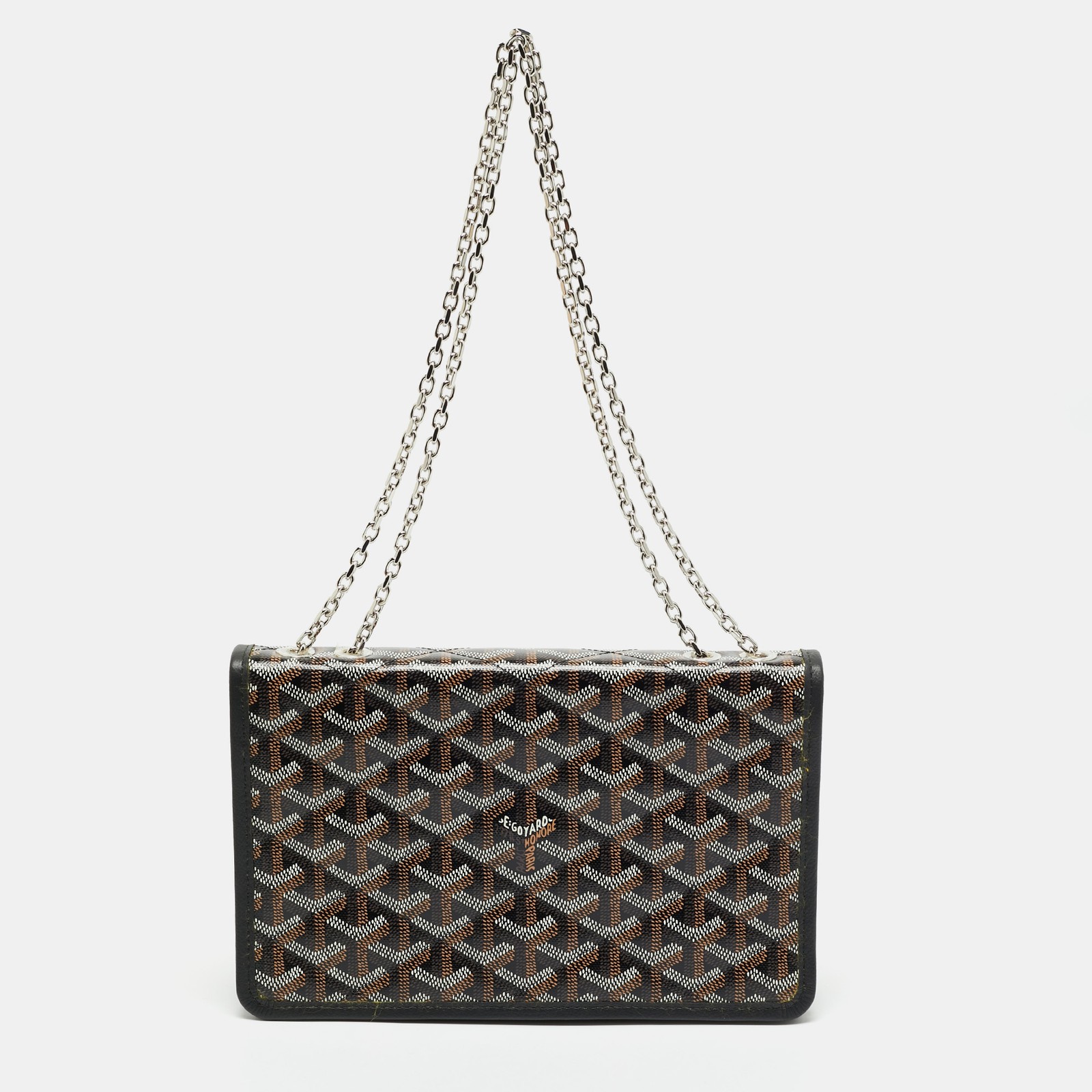 Goyard Black Goyardine Coated Canvas Alexandre III Tote Bag