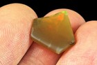 2.9Ct African Black Opal Play Of Color Facet Cut UQSH503 — photo 3