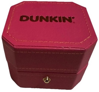 FAST SHIP Dunkin Vera Wang I Dough Engagement Ring Box Limited Edition Proposal