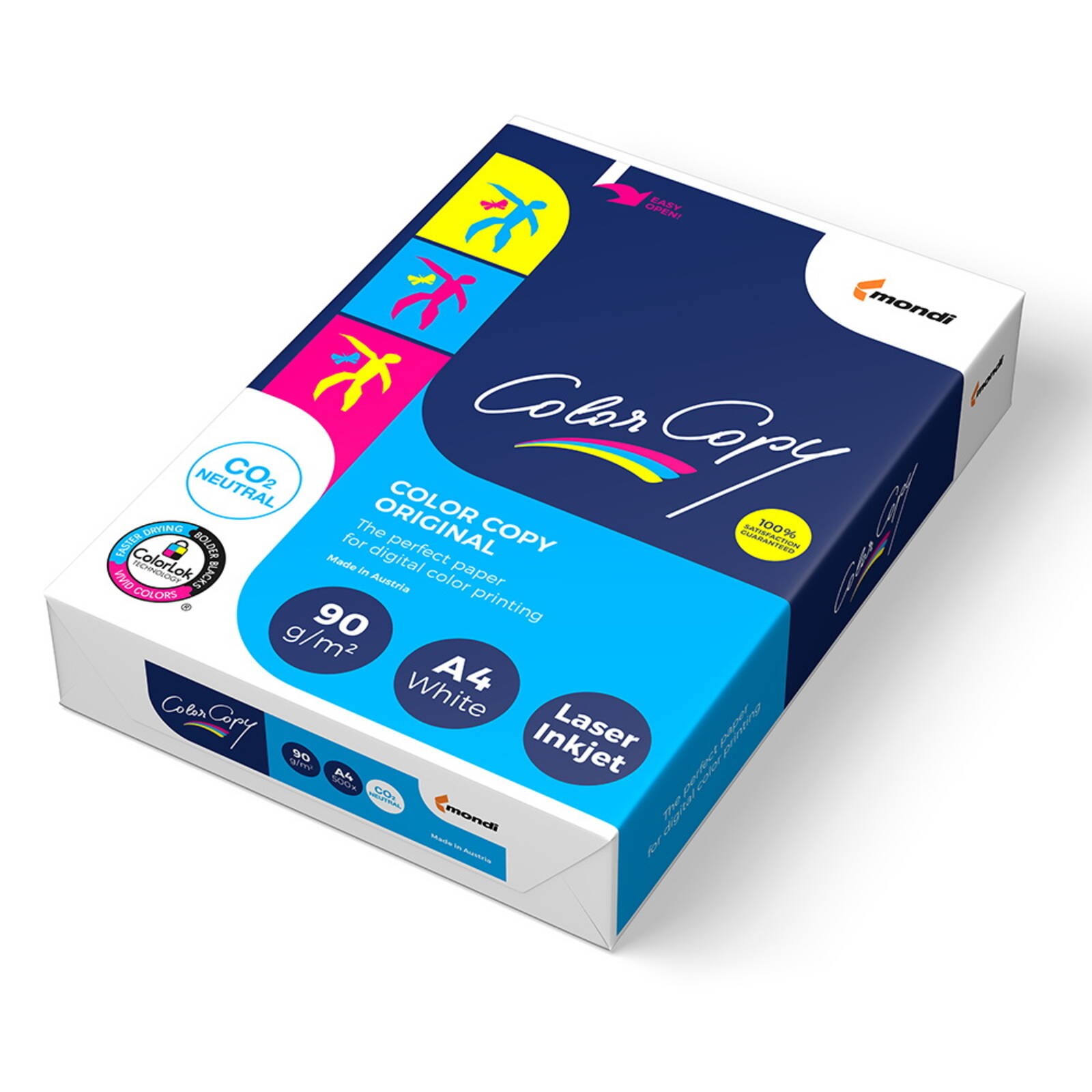 Mondi Color Copy A4 90gsm Copy Paper with ColorLok 500 Sheets (1 Ream)