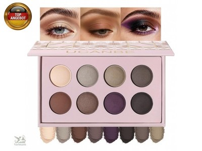 UCANBE Nude Lidschatten Palette 8 Farben(01 Matte Edition) | Eyeshadow Palette