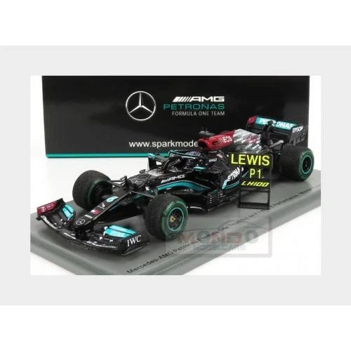 1:43 SPARK Mercedes Gp F1 W12 #44 Winner Sotchi Russian Gp 2021 Hamilton S7695 - Immagine 2 di 2
