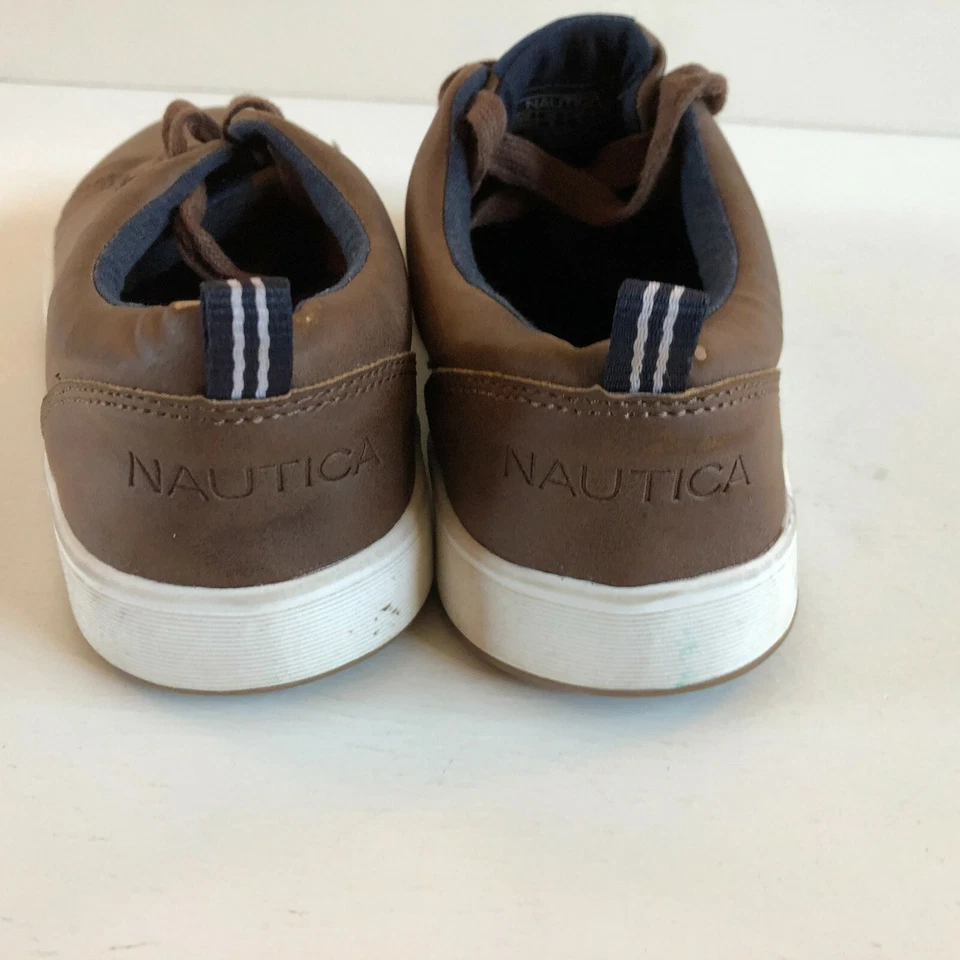 Zapatos de mujer Nautica jóvenes talla 5 EU 37 marrón con cordones Donovan Foto 4 de 4