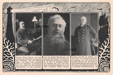 Walter Risley Hearn - Justus Brinckmann - K. Behm Seewarte Hamburg 1911 ~16x11cm