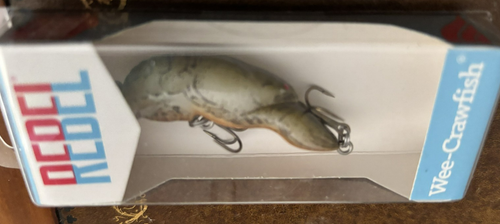 Señuelo de pesca Rebel Wee Crawfish arroyo cangrejo de río 2 pulgadas - #705 - Imagen 2 de 3