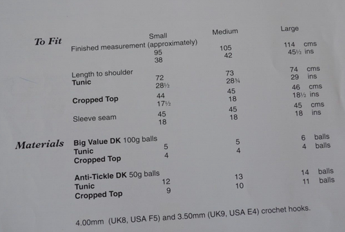 (73) Crochet Pattern To Make - Ladies DK Tunic & Cropped Sweater Sizes S M L - Picture 4 of 4
