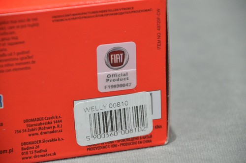 Welly NEX Polski Fiat 126 Blue Diecast Model Classic Car Scale 1:34 11cm In Box - Picture 8 of 8