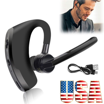 Noise Cancelling Wireless Bluetooth Headphone Headset Earbud for iOS Android