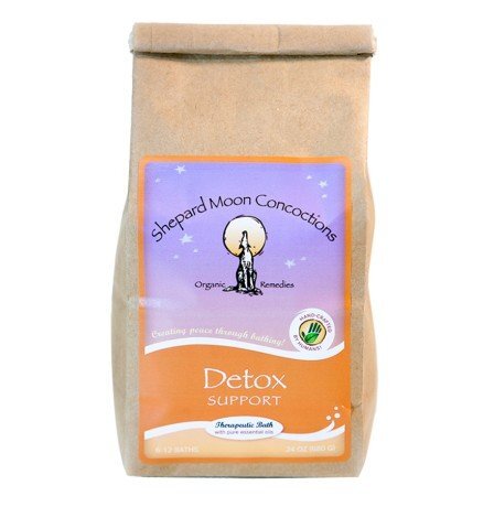 Shepard Moon Concoctions Средство для ванн с солью Эпсома Детокс-поддерживающая ванна, пакетик на 24 унции