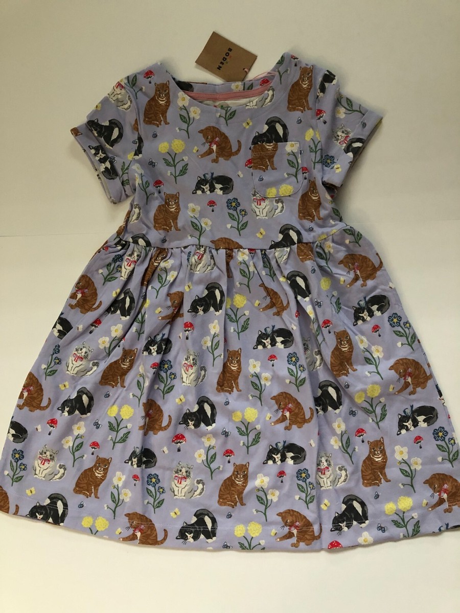 mini boden fun jersey dress NEW Mini Boden Short Sleeve Fun Jersey Dress