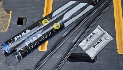 PIAA 19'' Aero Vogue Windshield Wiper w/ Silicone Blades (Quantity of 2)